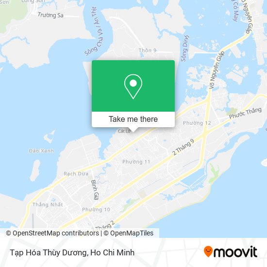 Tạp Hóa Thùy Dương map