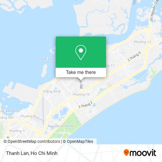 Thanh Lan map