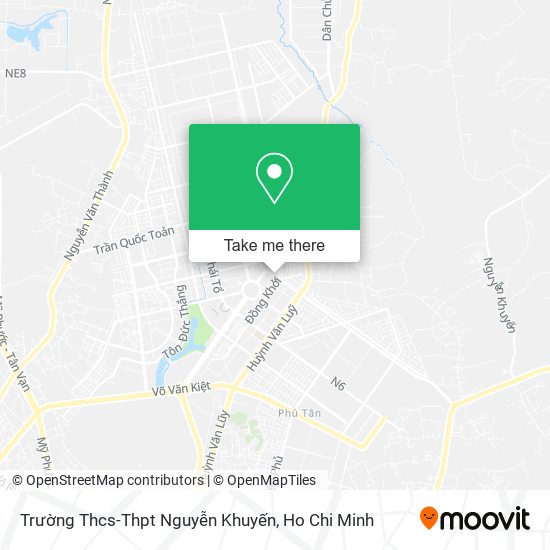 Trường Thcs-Thpt Nguyễn Khuyến map
