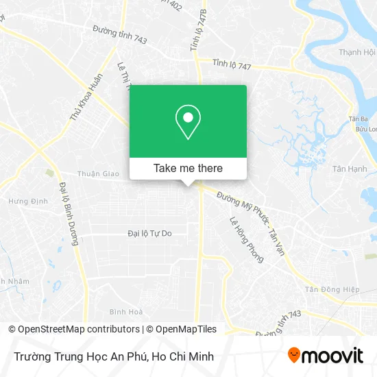 Trường Trung Học An Phú map
