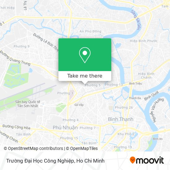 Trường Đại Học Công Nghiệp map