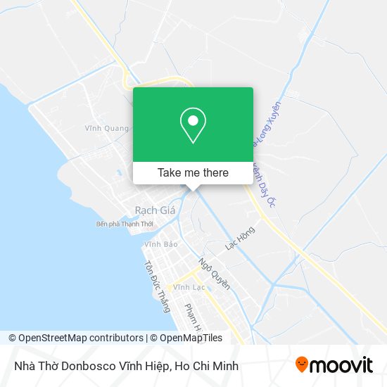 Nhà Thờ Donbosco Vĩnh Hiệp map