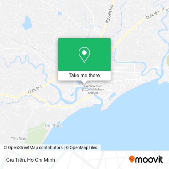 Gia Tiến map