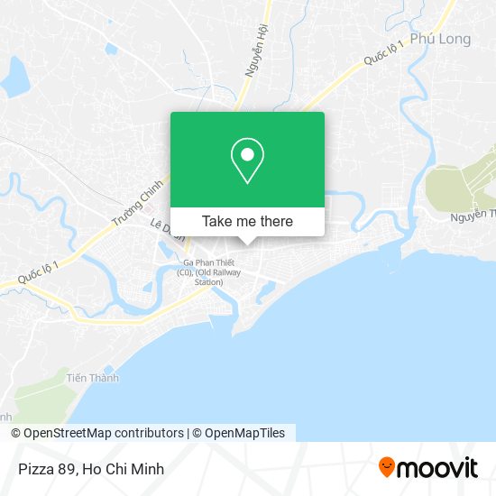 Pizza 89 map