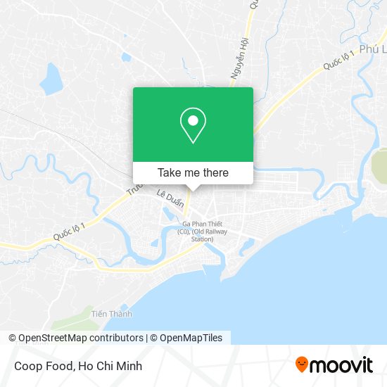 Coop Food map
