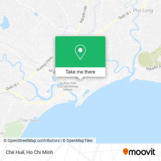 Chè Huế map