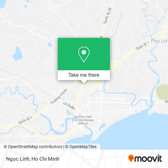 Ngọc Linh map