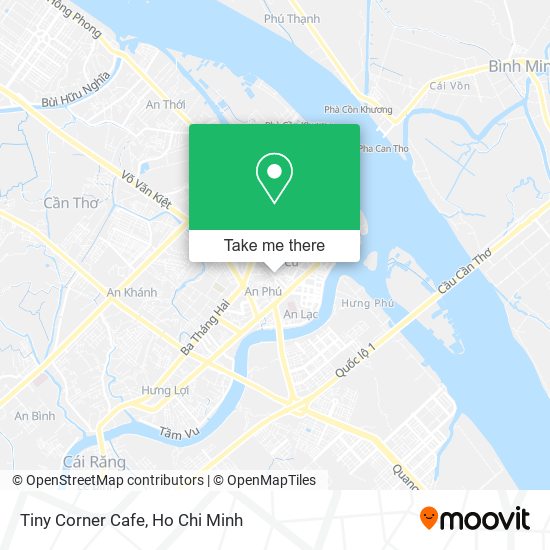 Tiny Corner Cafe map