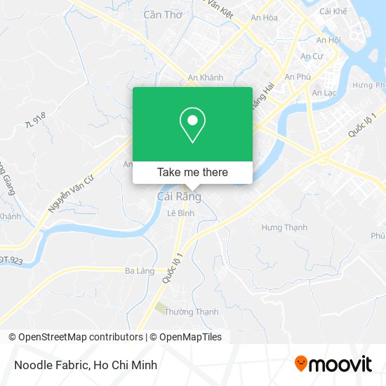 Noodle Fabric map