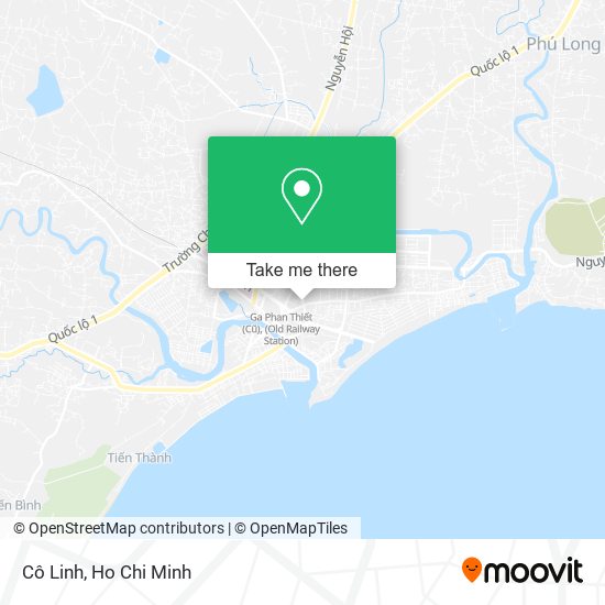 Cô Linh map