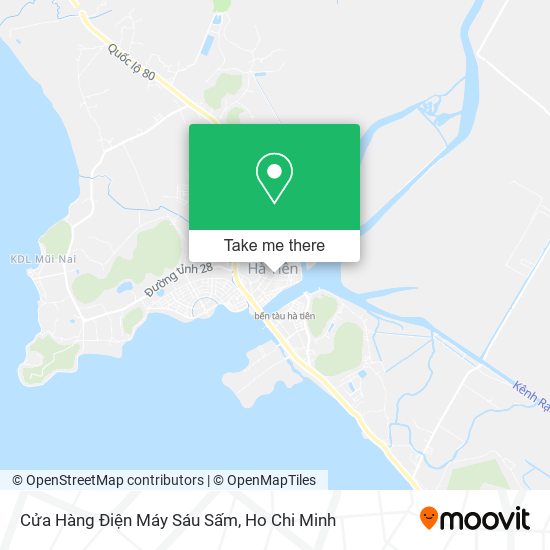 Cửa Hàng Điện Máy Sáu Sấm map