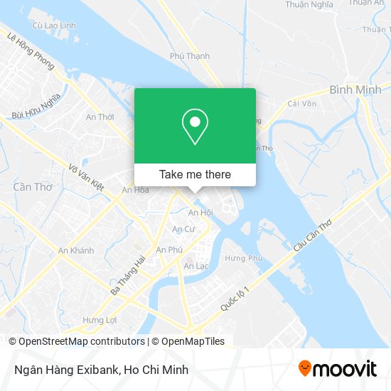 Ngân Hàng Exibank map