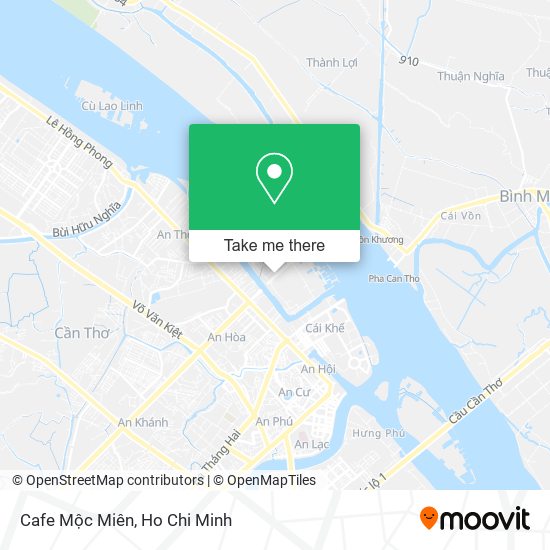 Cafe Mộc Miên map