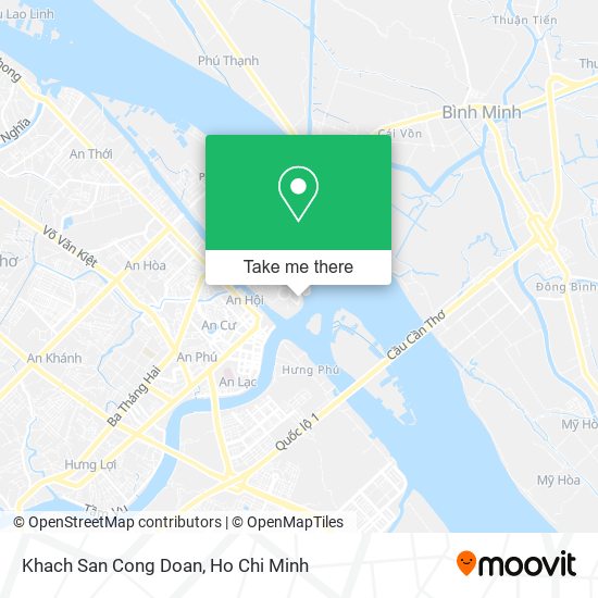 Khach San Cong Doan map