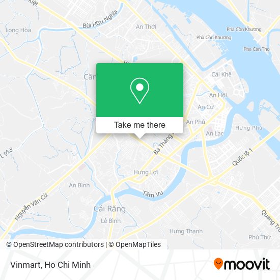 Vinmart map