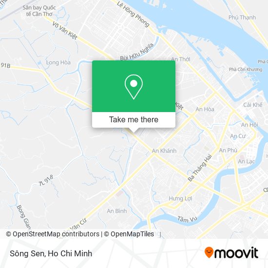 Sông Sen map