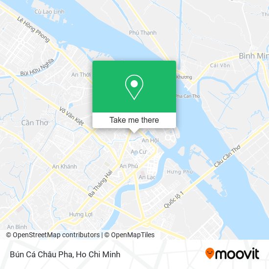 Bún Cá Châu Pha map