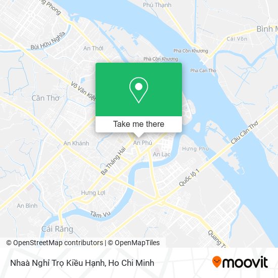 Nhaà Nghỉ Trọ Kiều Hạnh map