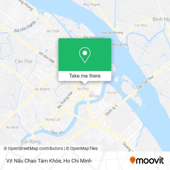 Vịt Nấu Chao Tám Khỏe map