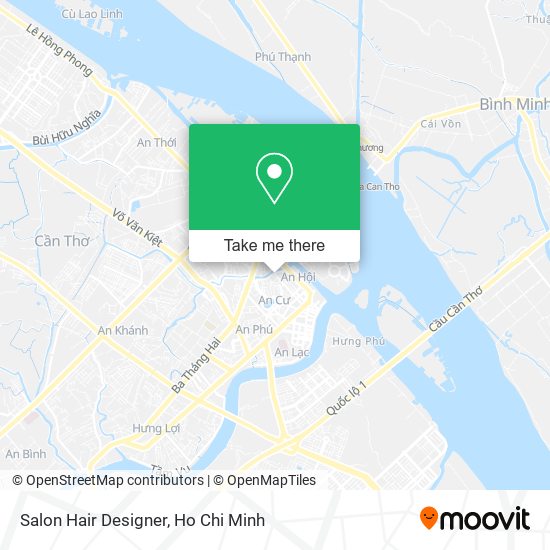 Salon Hair Designer map