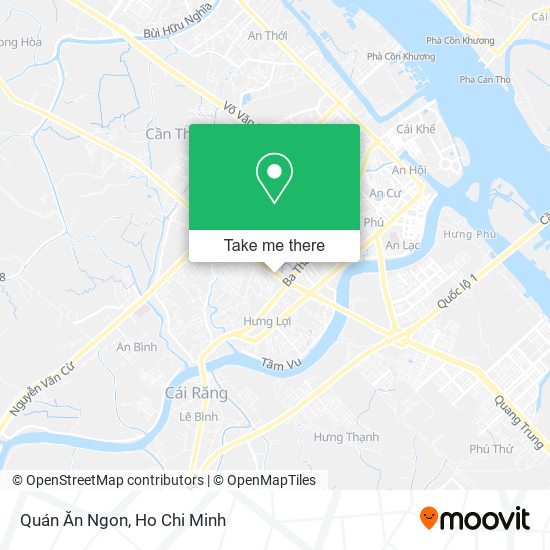 Quán Ăn Ngon map