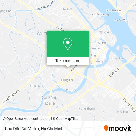Khu Dân Cư Metro map