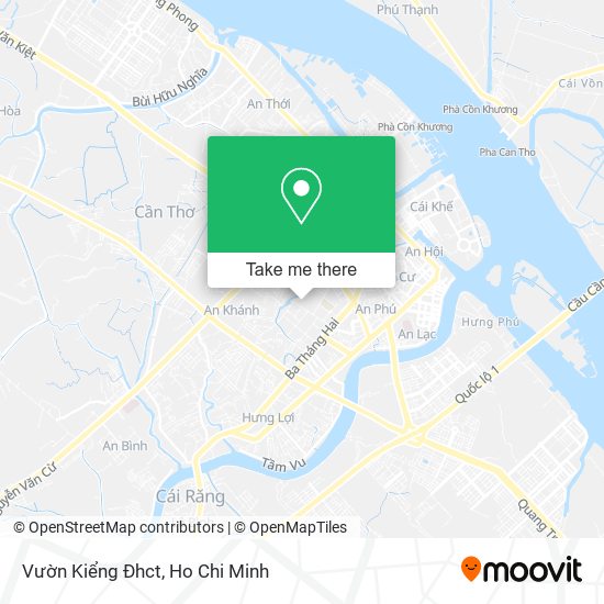 Vườn Kiểng Đhct map