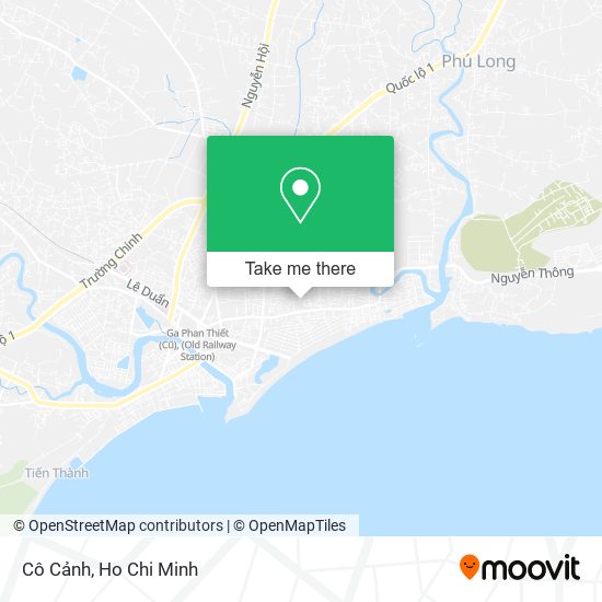 Cô Cảnh map
