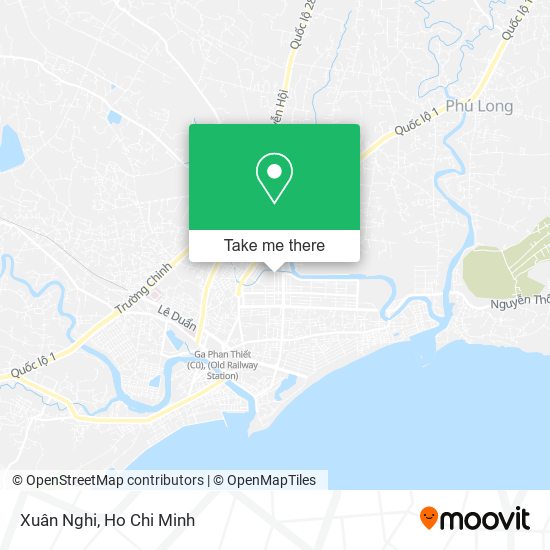 Xuân Nghi map