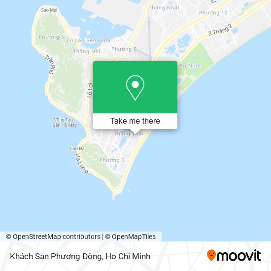 Khách Sạn Phương Đông map