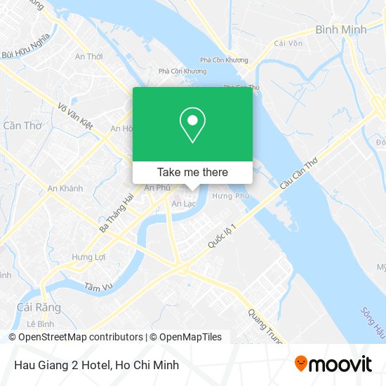 Hau Giang 2 Hotel map