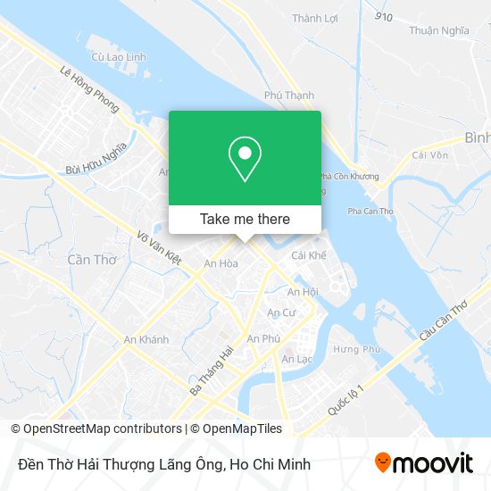 Đền Thờ Hải Thượng Lãng Ông map