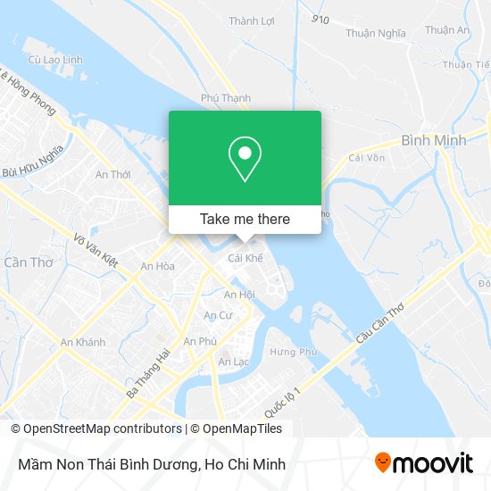 Mầm Non Thái Bình Dương map