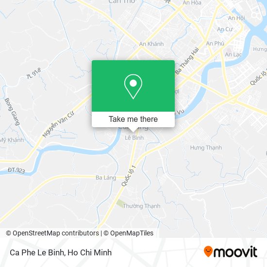 Ca Phe Le Binh map