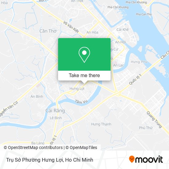 Trụ Sở Phường Hưng Lợi map