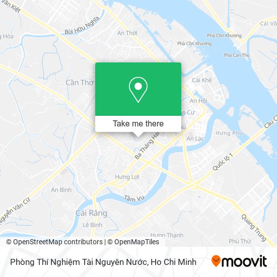 Phòng Thí Nghiệm Tài Nguyên Nước map