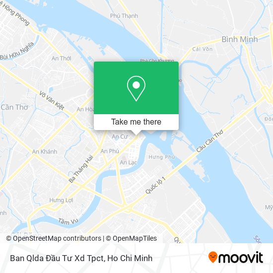 Ban Qlda Đầu Tư Xd Tpct map