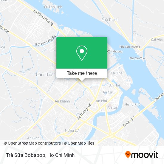 Trà Sữa Bobapop map