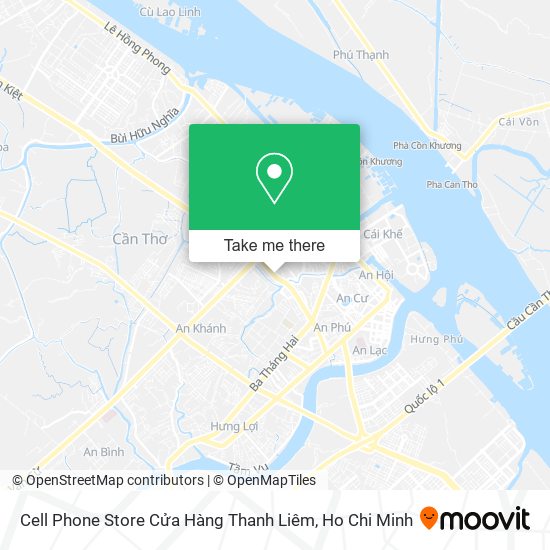 Cell Phone Store Cửa Hàng Thanh Liêm map