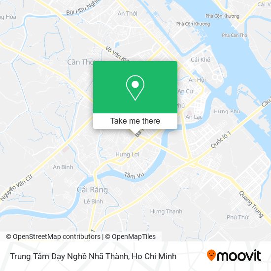 Trung Tâm Dạy Nghề Nhã Thành map