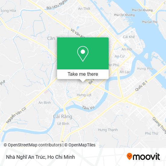 Nhà Nghĩ An Trúc map