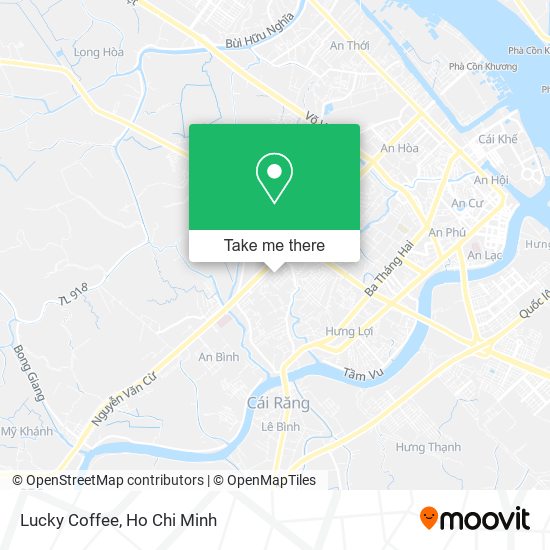 Lucky Coffee map