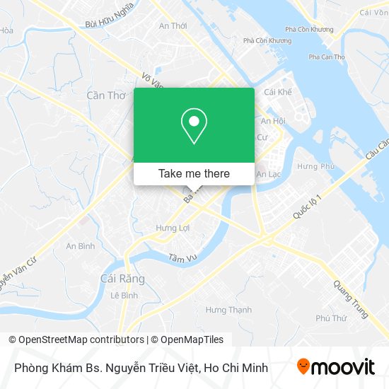 Phòng Khám Bs. Nguyễn Triều Việt map