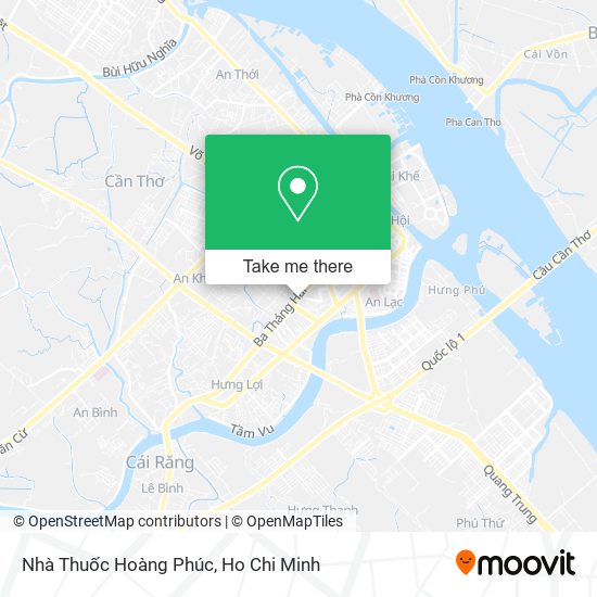 Nhà Thuốc Hoàng Phúc map