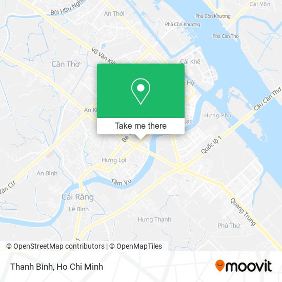 Thanh Bình map