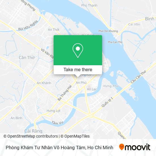 Phòng Khám Tư Nhân Võ Hoàng Tâm map