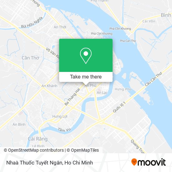 Nhaà Thuốc Tuyết Ngân map