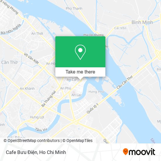 Cafe Bưu Điện map