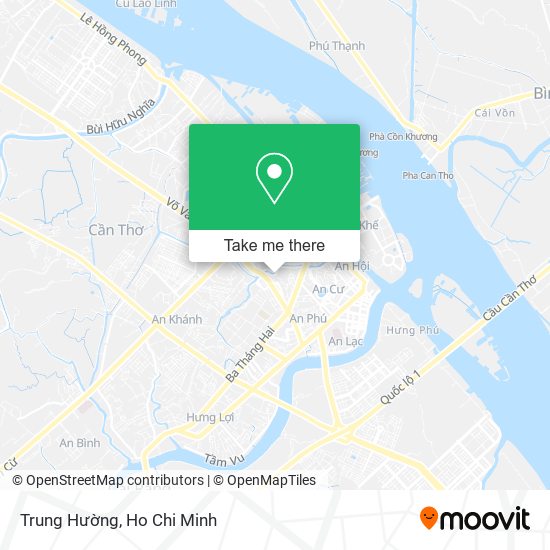 Trung Hường map