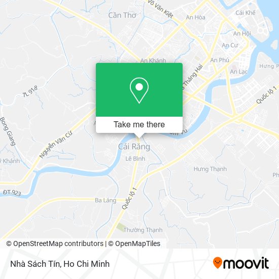 Nhà Sách Tín map